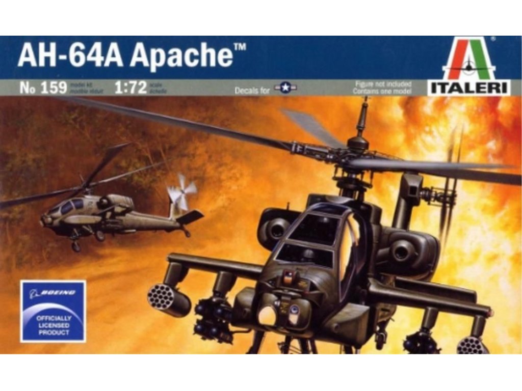 ITALERI 1/72 AH-64 Apache