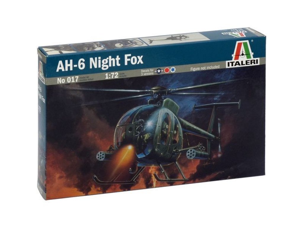 ITALERI 1/72 AH-64 Night Fox