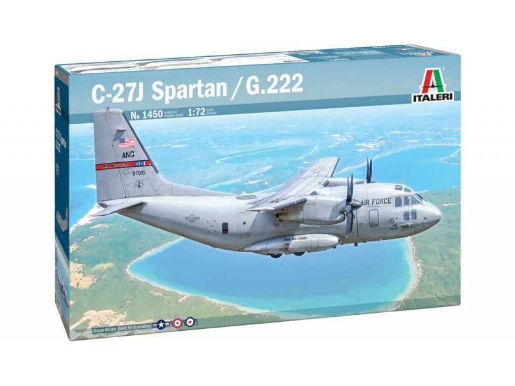 ITALERI 1/72 C-27J Spartan / G.222