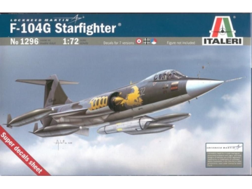 ITALERI 1/72 F-104 G Recce Starfighter