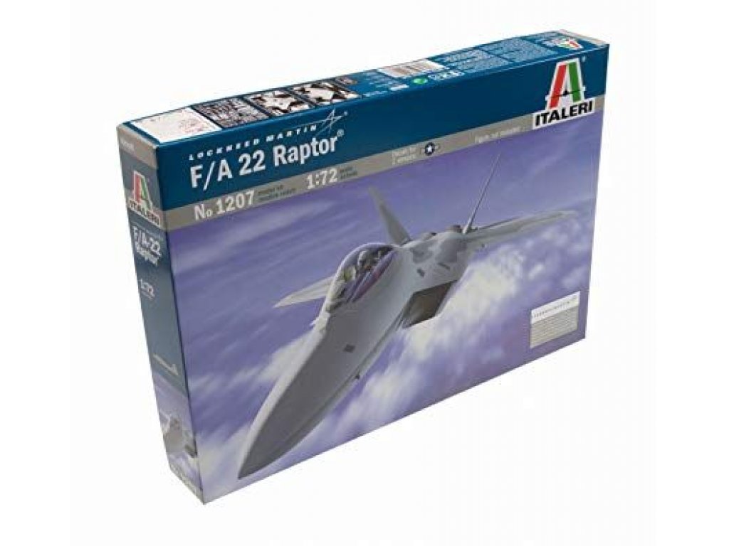 ITALERI 1/72  F-22 Raptor