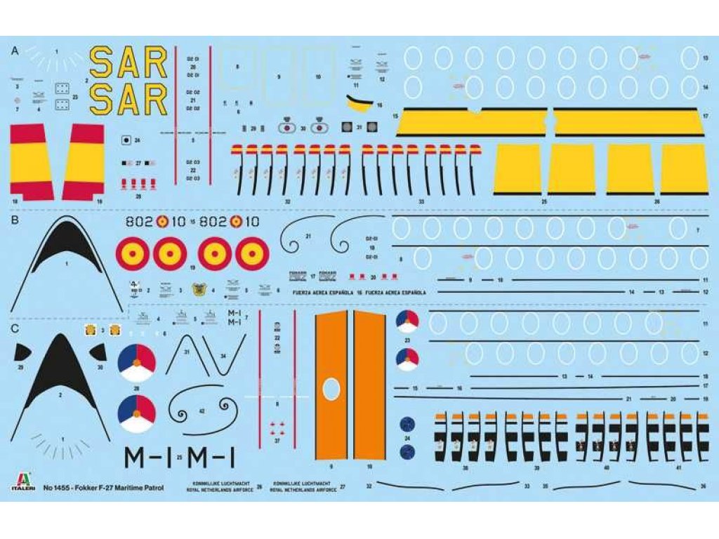 ITALERI 1/72 Fokker F-27 SAR