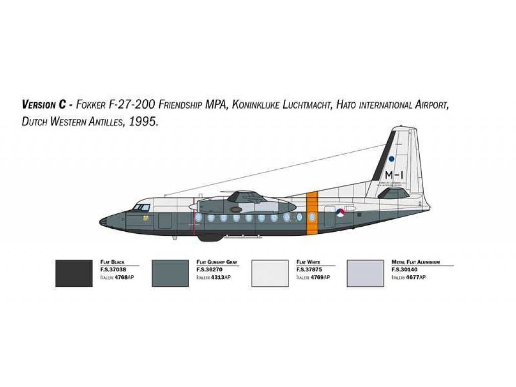 ITALERI 1/72 Fokker F-27 SAR