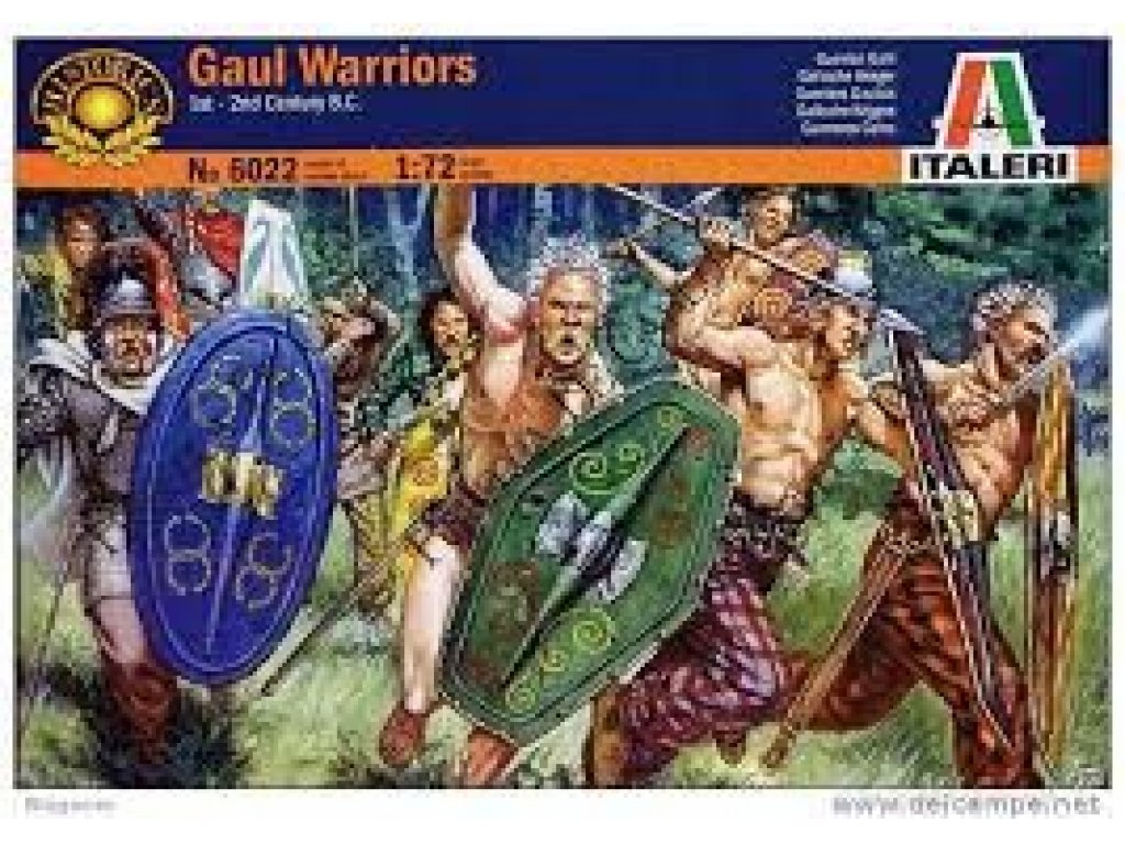 ITALERI 1/72 Gaul Warriors