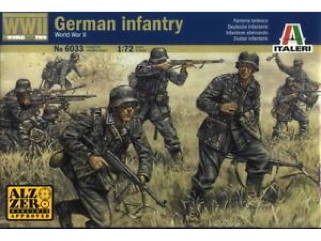 ITALERI 1/72 German Infantry WWII