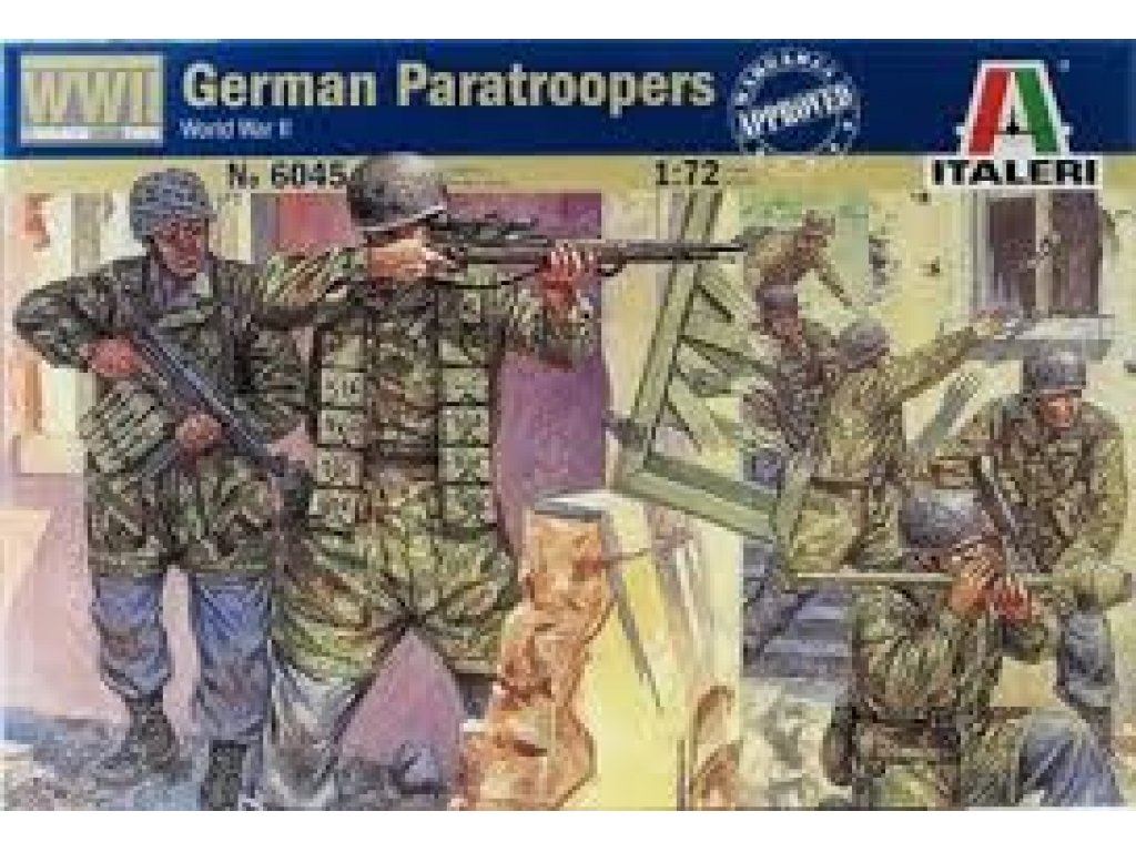ITALERI 1/72 German Paratroopers WWII