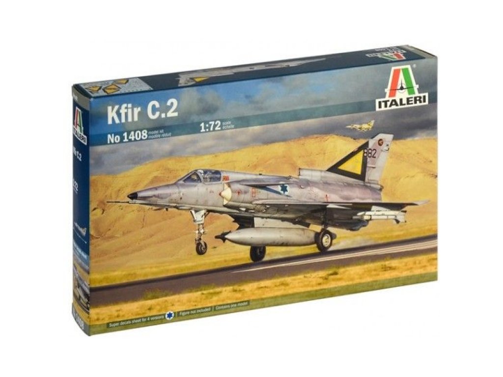 ITALERI 1/72 Kfir.C2