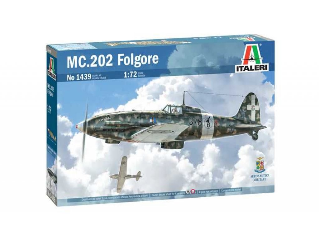 ITALERI 1/72 Macchi M.C 202 Folgore