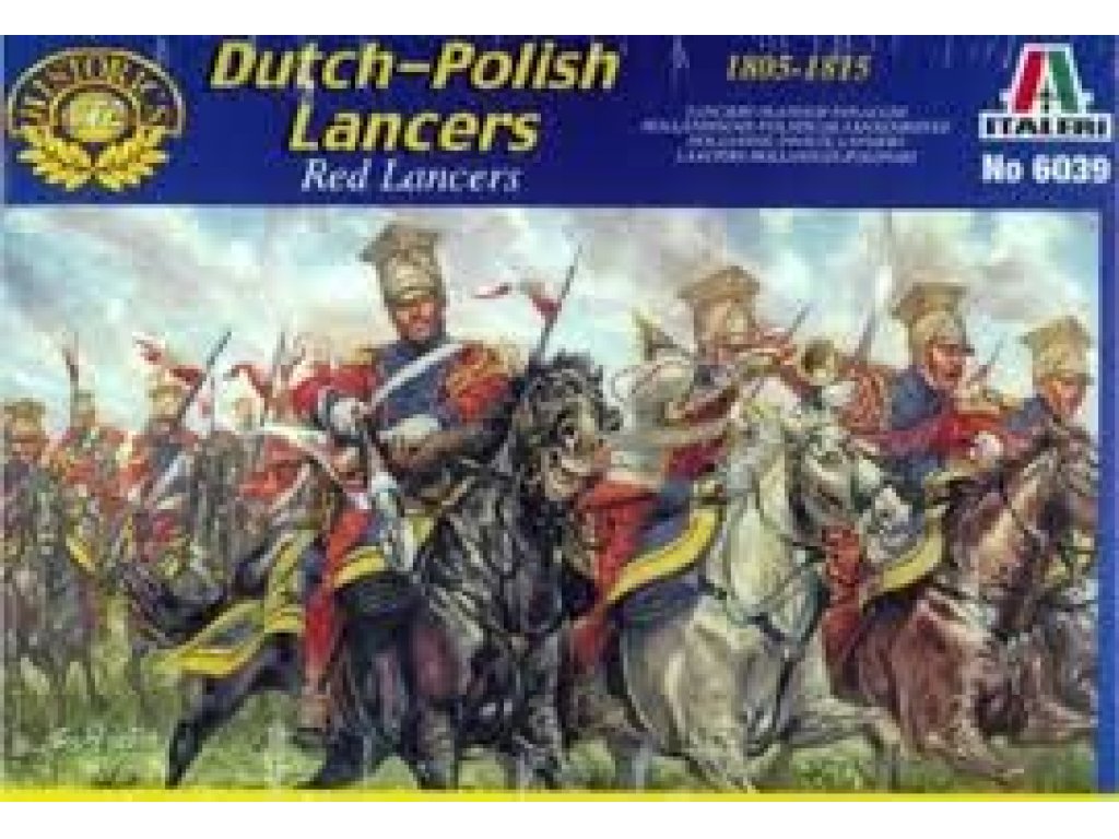 ITALERI 1/72 Napoleonic War: Dutch-Polish Lancers