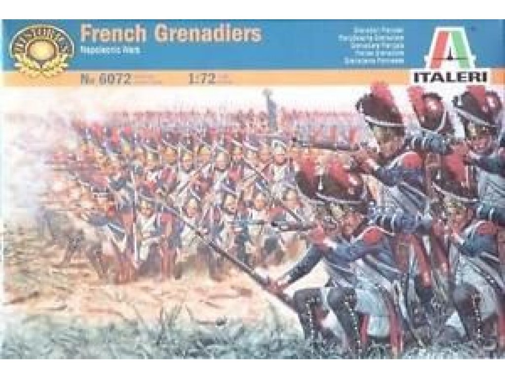 ITALERI 1/72 Napoleonic Wars: French Grenadiers