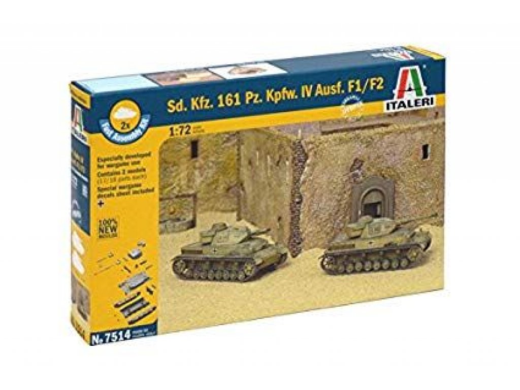 ITALERI 1/72 Pzkpfw IV F1/F2