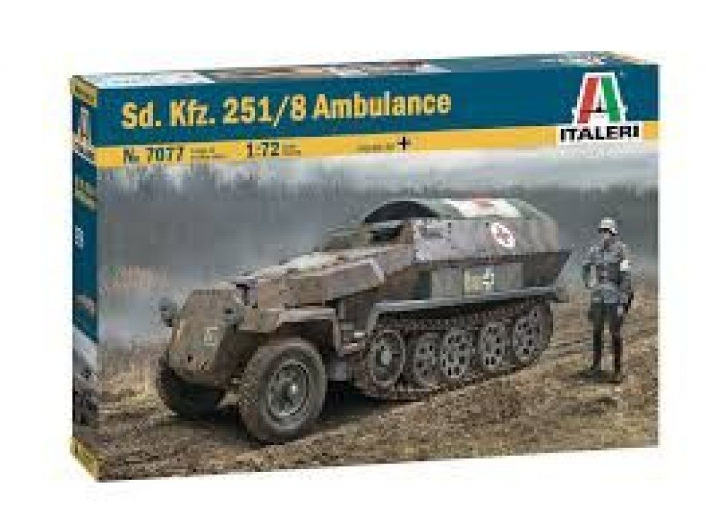 ITALERI 1/72 Sd.Kfz.251/8 Ambulance