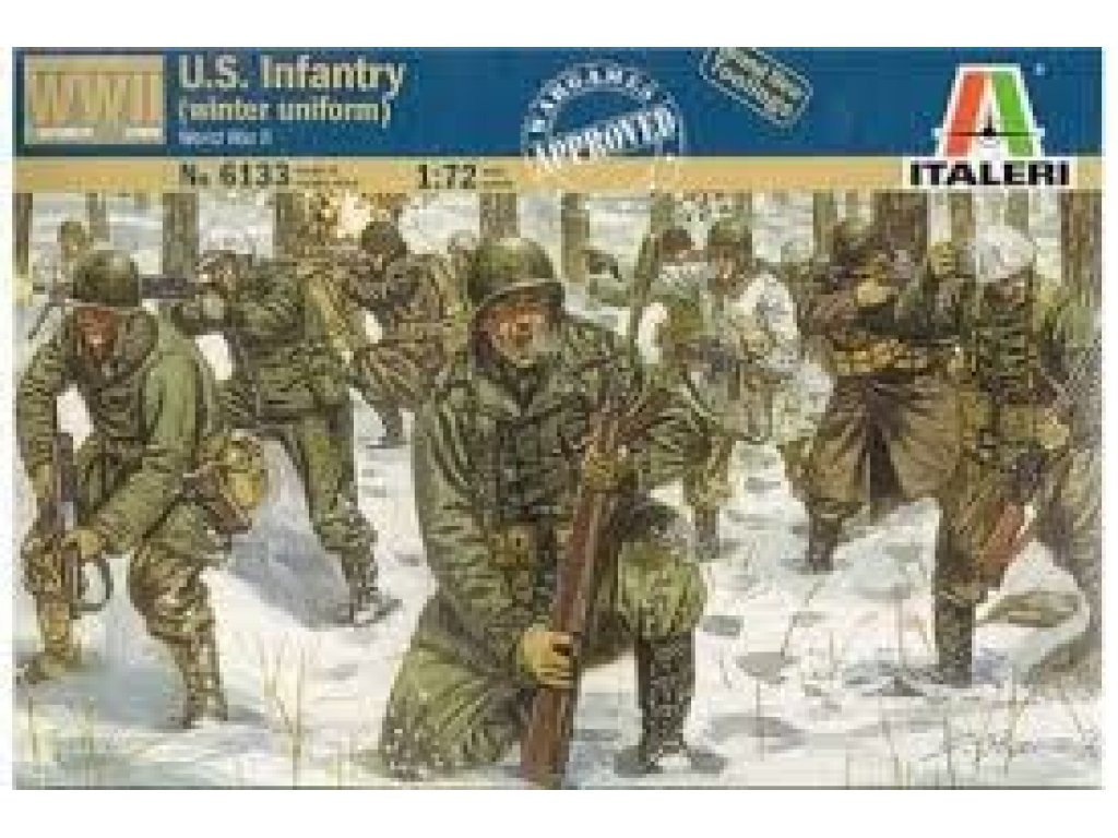 ITALERI 1/72 Us Infantry Winter uniform