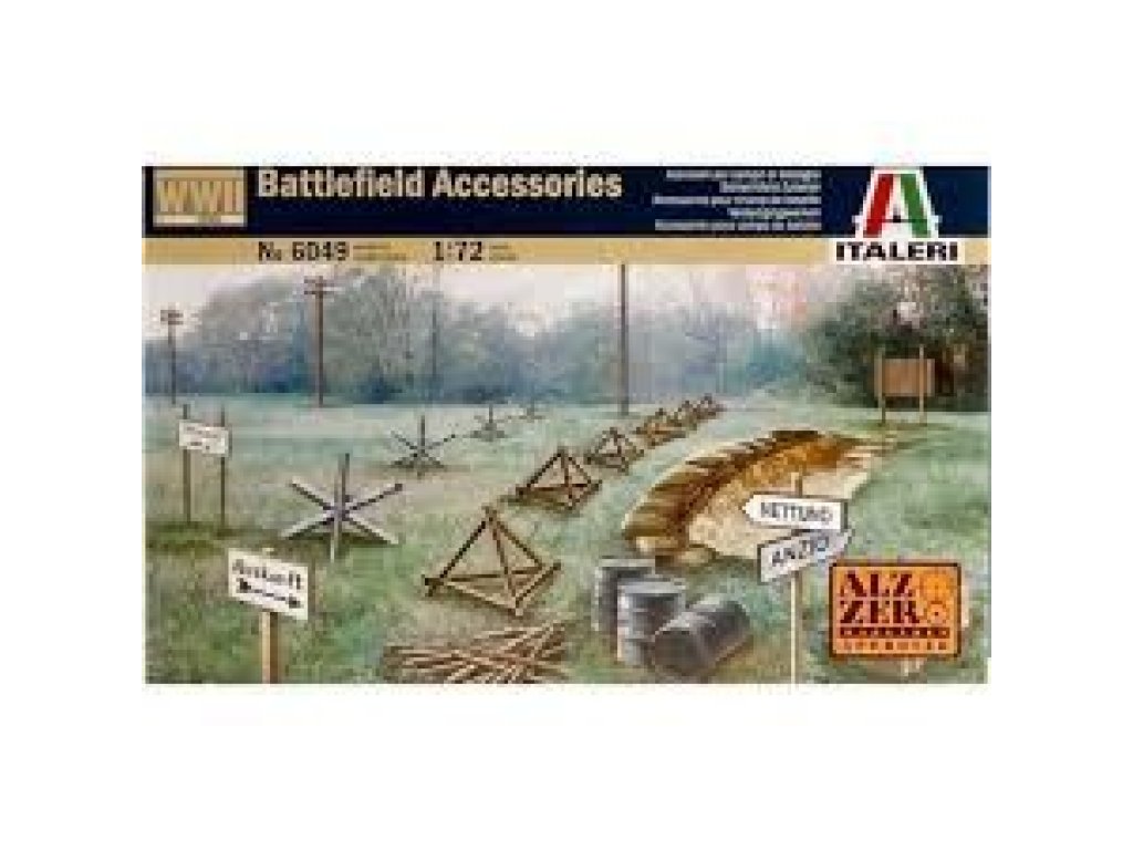 ITALERI 1/72 WWII Battle Accesories