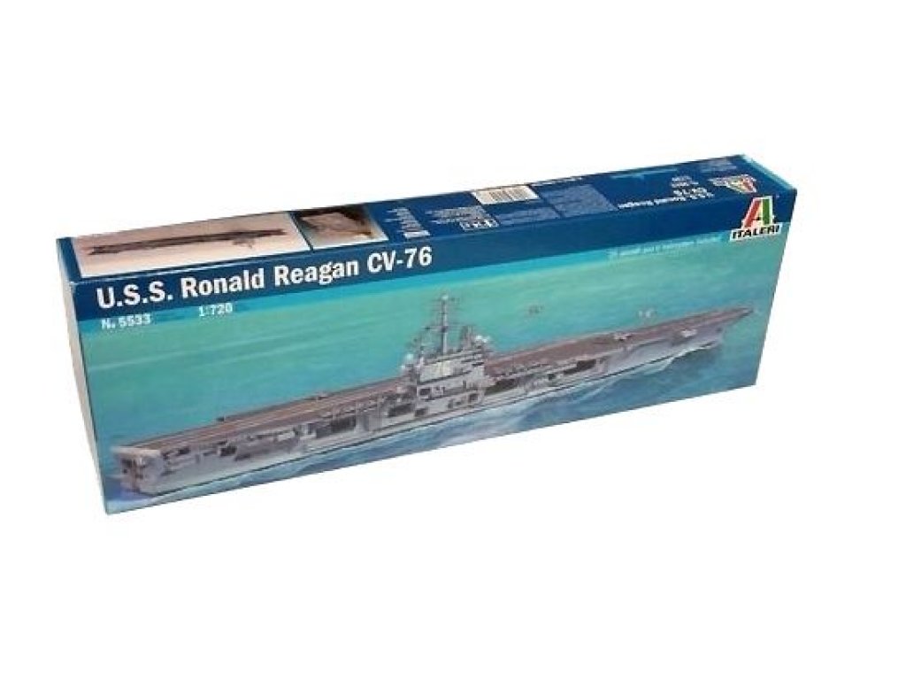 ITALERI 1/720 USS Ronald Regan CVN-76