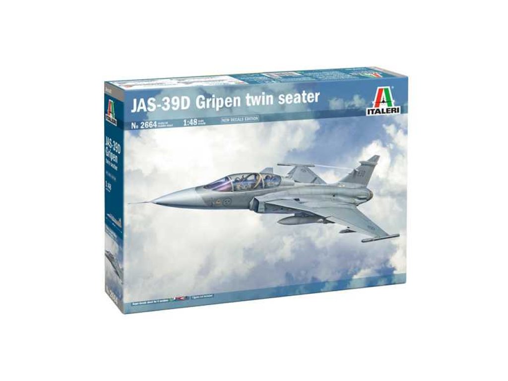 ITALERI 2664 1/48 JAS-39D Gripen 