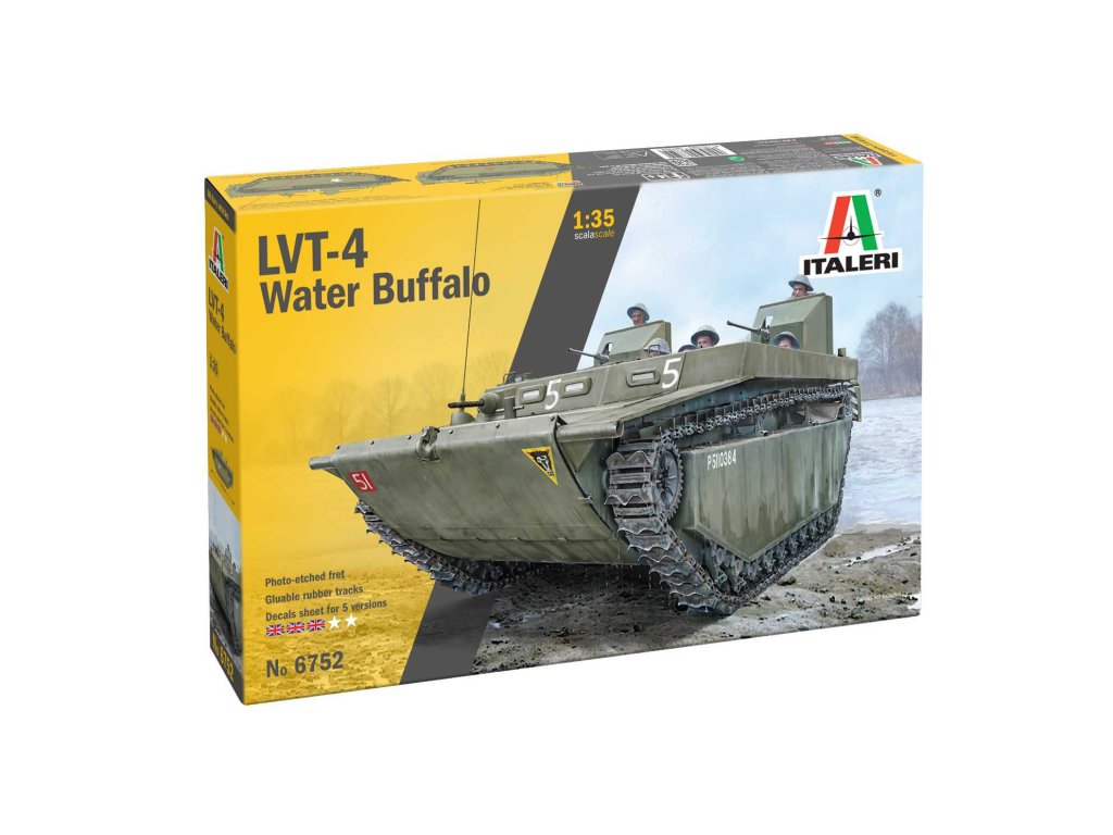 ITALERI 6752 1/35 LVT-4 Water Buffalo