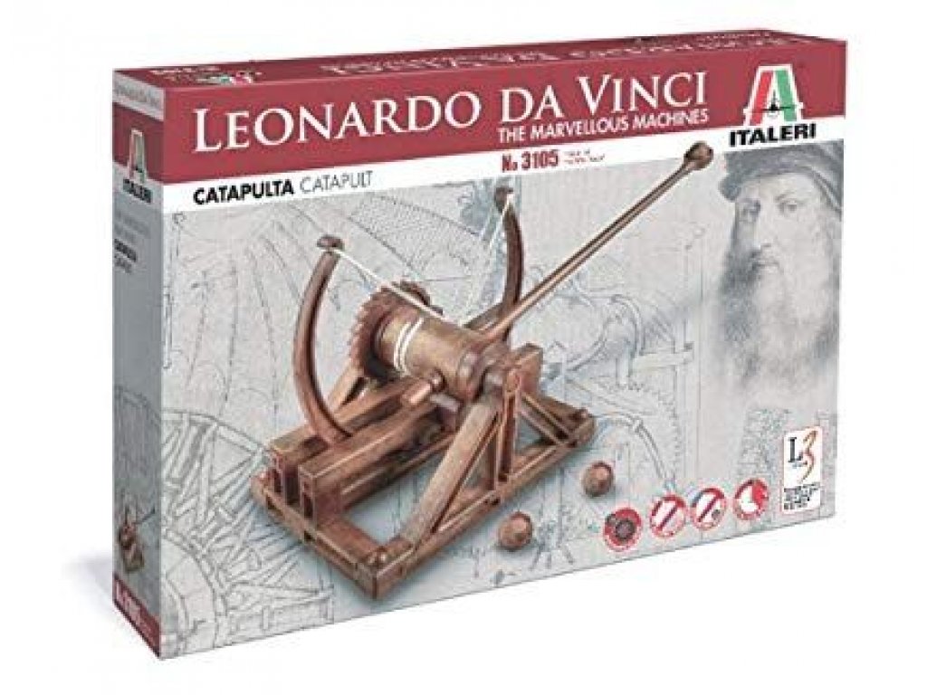 ITALERI Leonardo-Catapult