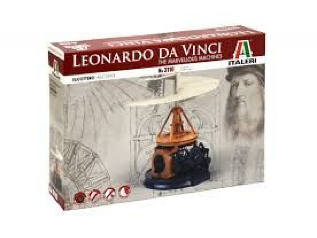 ITALERI Leonardo Da Vinci Helicopter