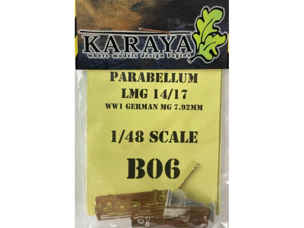 KARAYA 1/48 B06 Parabellum LMG014/17 Late 2 pcs.
