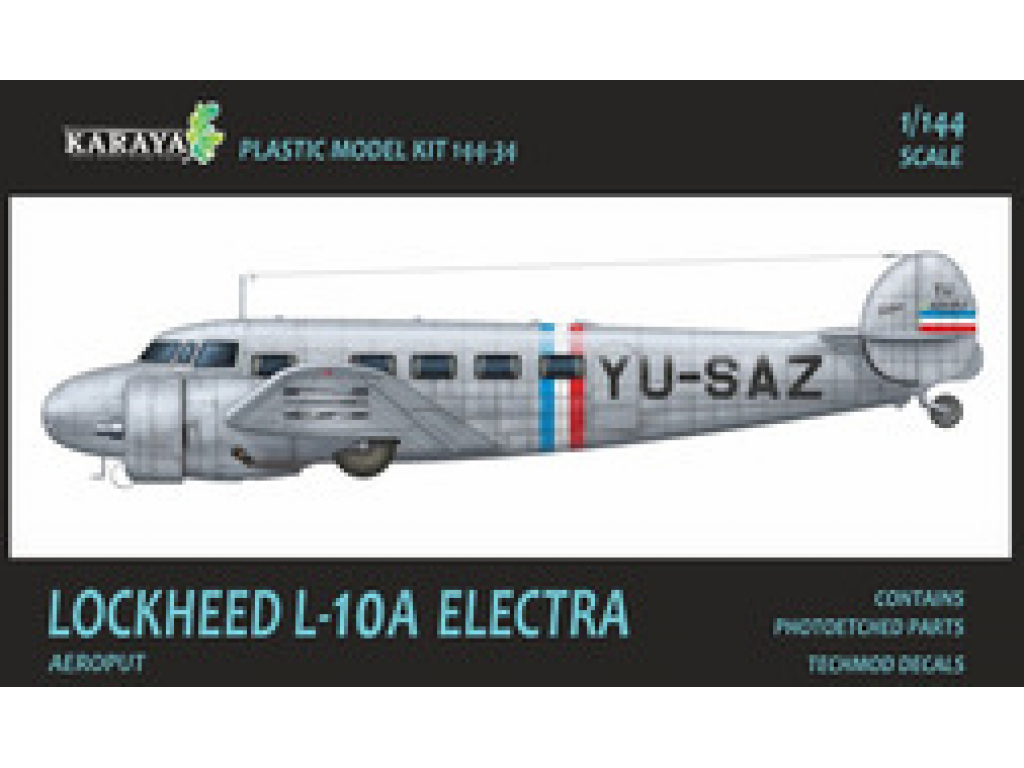 KARAYA 144-34 1/144  Lockheed L-10A Electra Aeroput