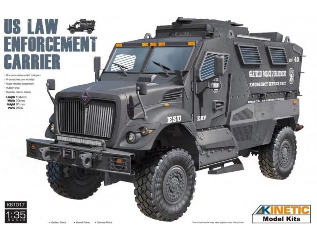 KINETIC 1/35 US Law Enforcement Carrier