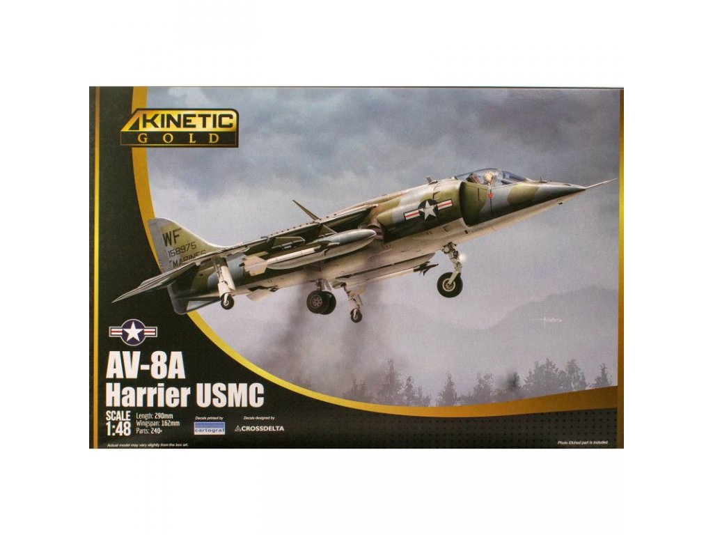 KINETIC 1/48 AV-8A Harrier USMC
