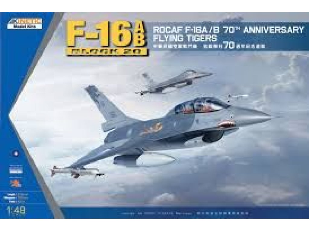 KINETIC 1/48 CF-16A/B Rocaf 70 Th Anniversary Marking