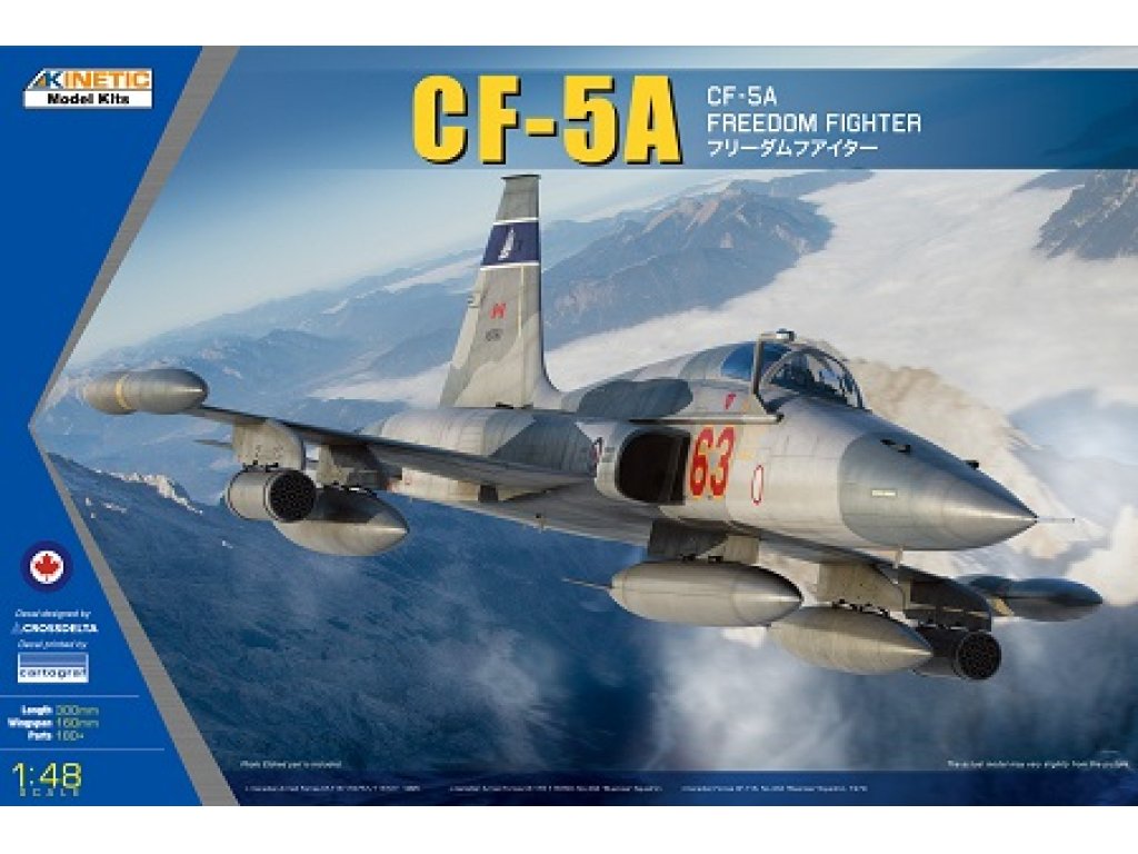 KINETIC 1/48 CF-5A Freedom Fighter