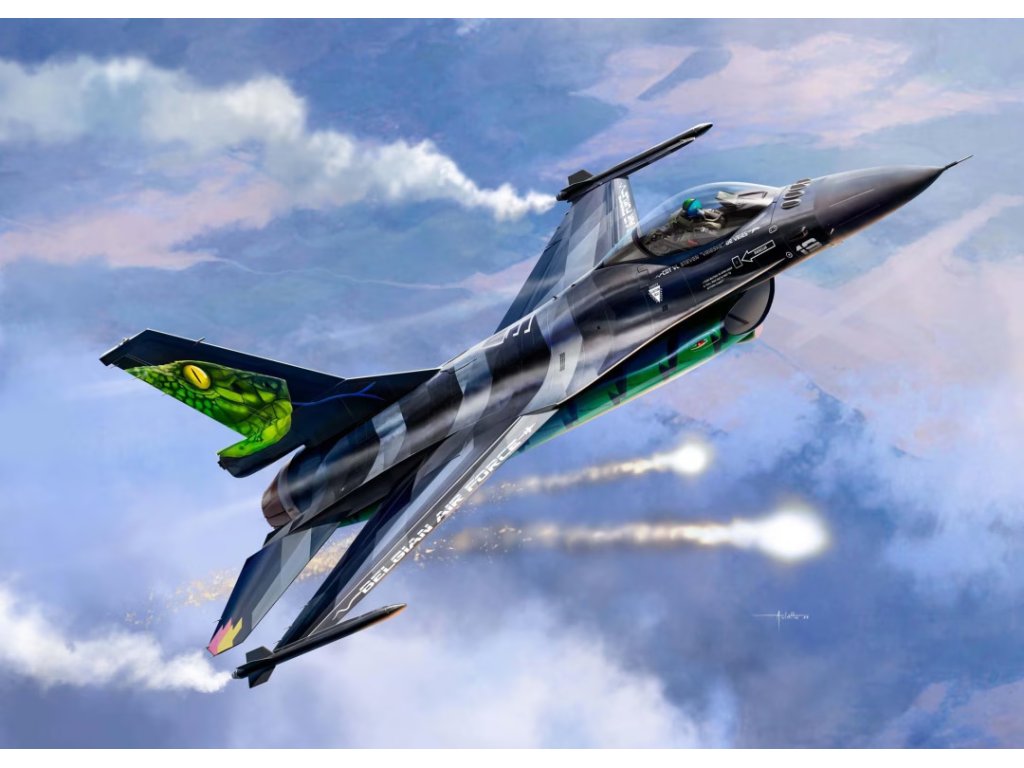 KINETIC 1/48 F-16A BELGIUM DREAM VIPER