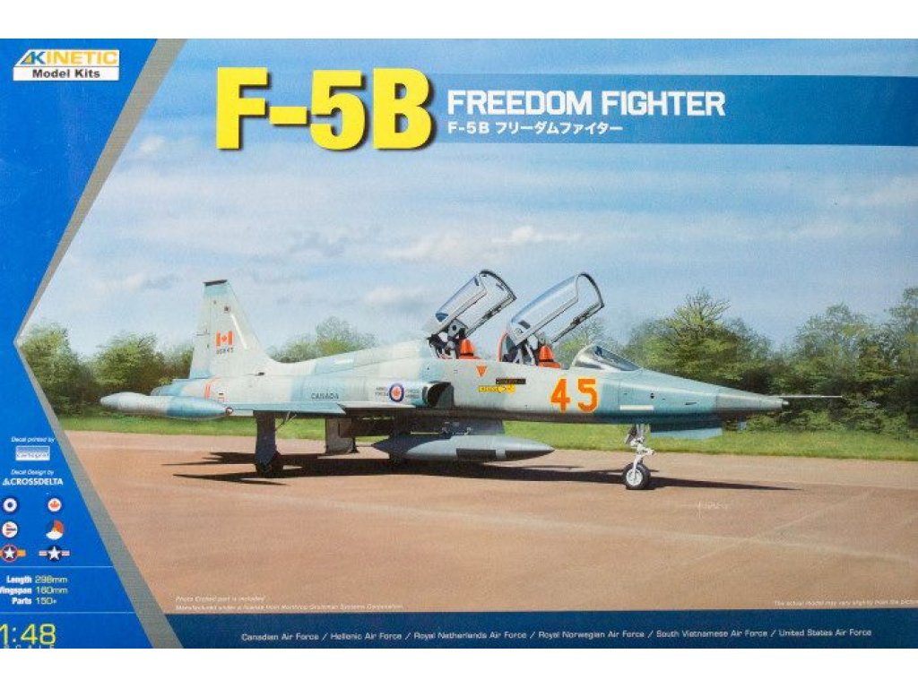 KINETIC 1/48 F-5AB/CF-5AB/NF-5AB Freedom Fighter