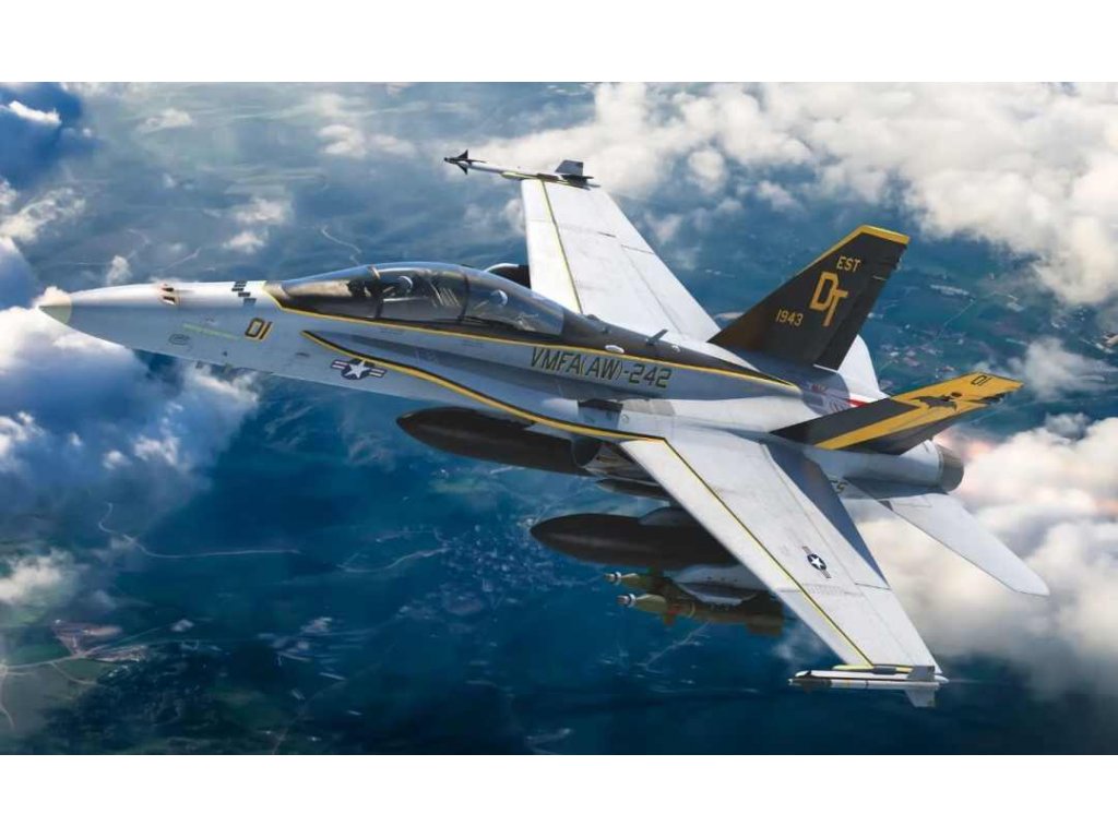 KINETIC 1/48 F/A-18D USMC Hornet