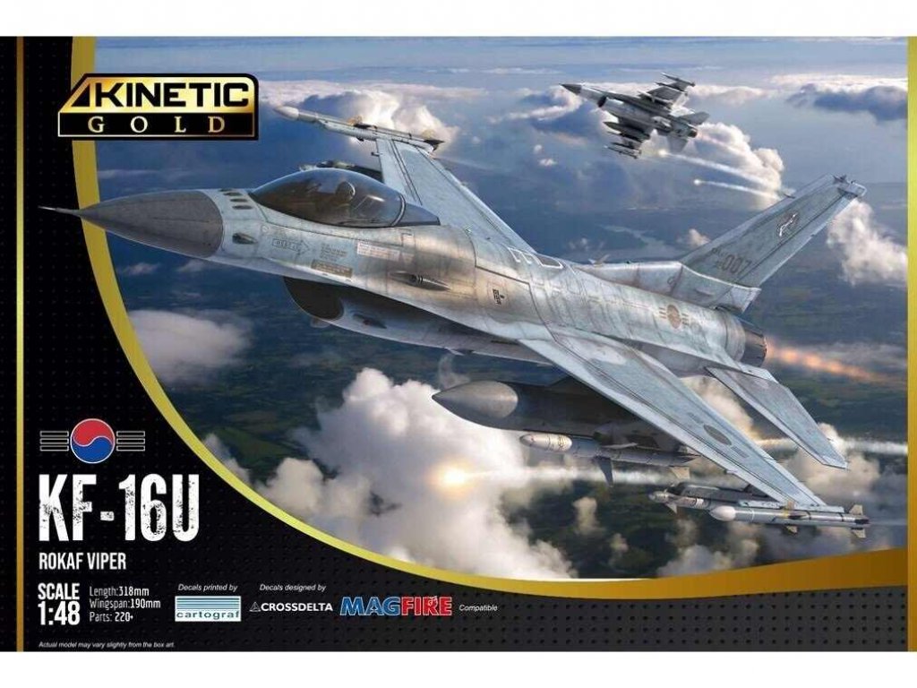 KINETIC 1/48 KF-16U ROKAF Viper