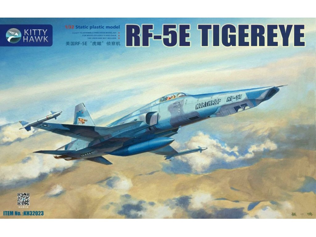 KITTYHAWK 1/32 RF-5AE Tigereye