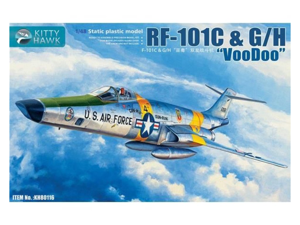 KITTYHAWK 1/48 R-F101 C G/H Voodoo