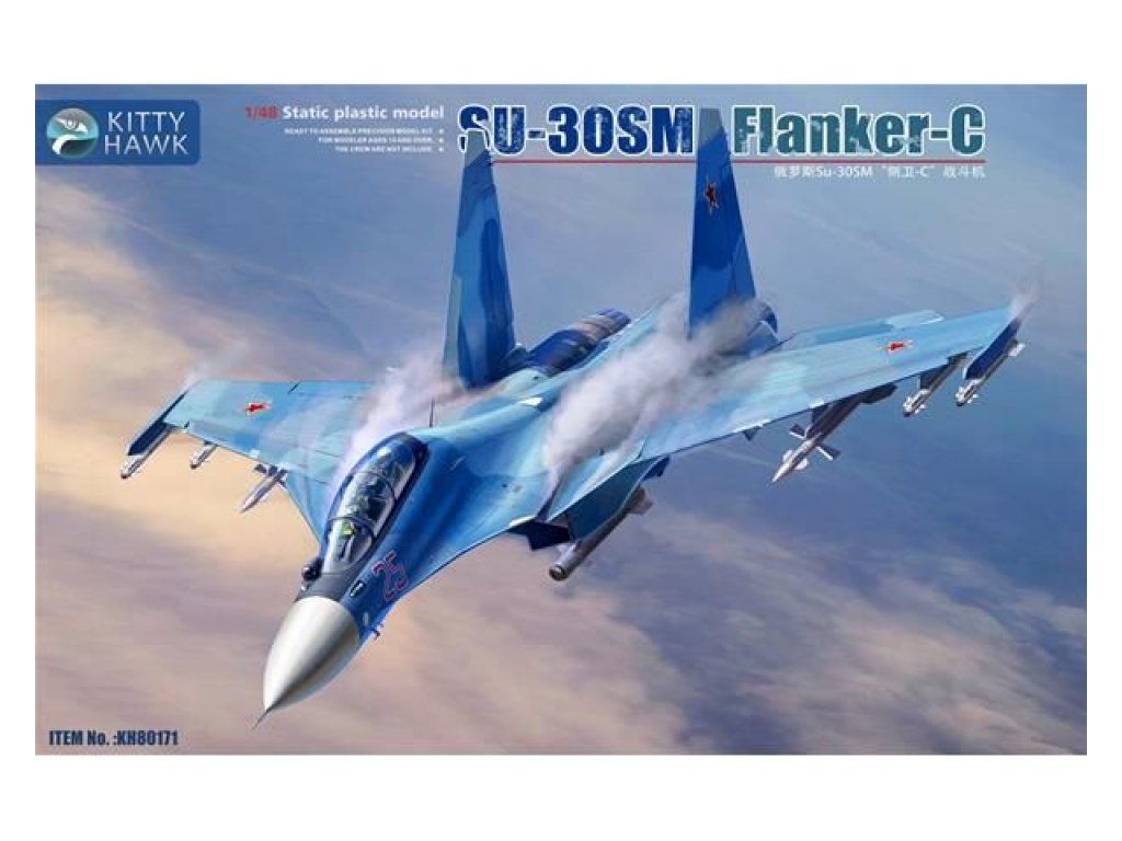 KITTYHAWK 1/48 Su-30 SM FlankerH