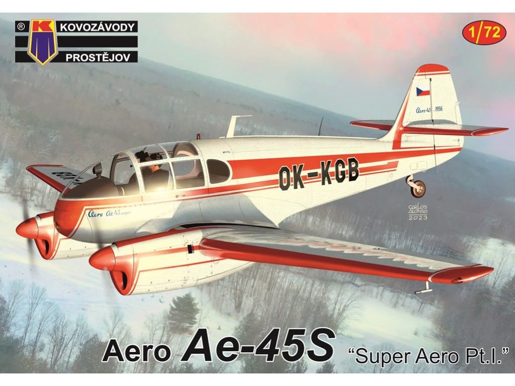 KOVOZÁVODY 1/72 Aero Ae-45S Super Aero Pt.I 