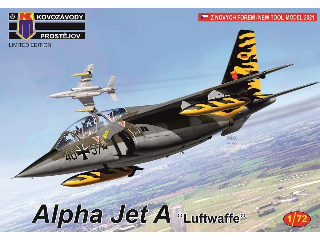 KOVOZÁVODY 1/72 Alpha Jet A Luftwaffe