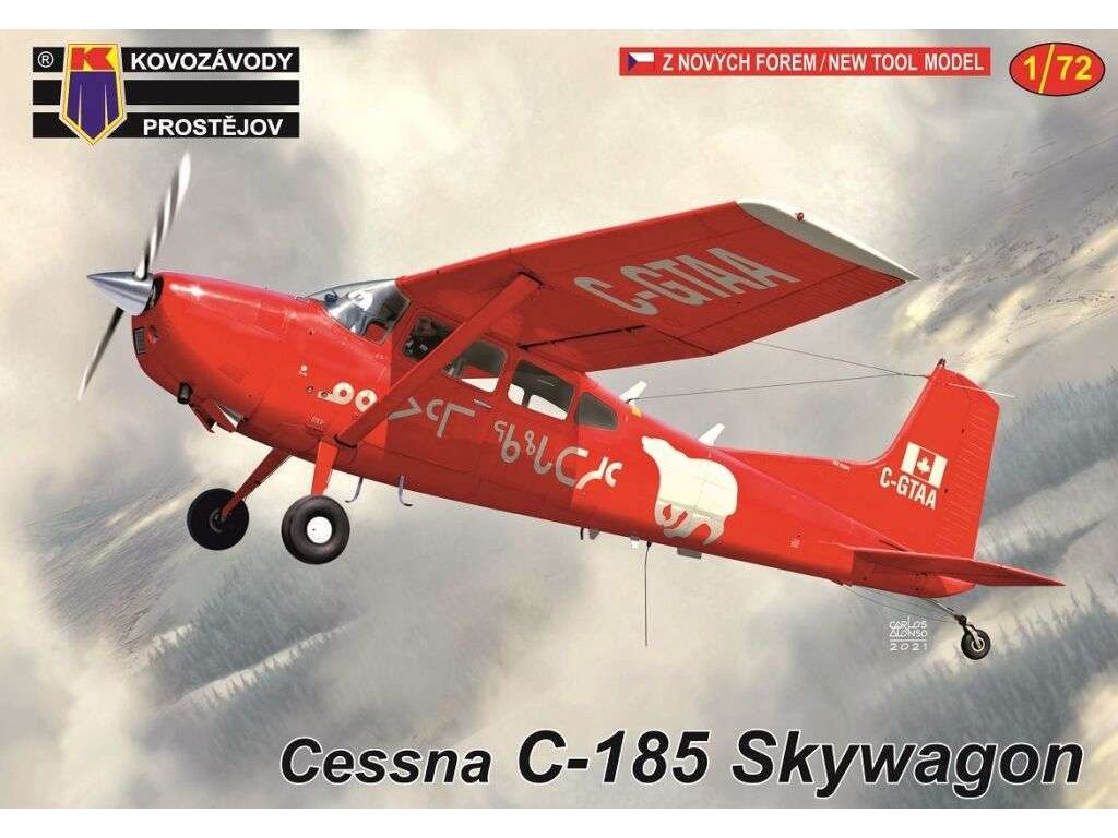 KOVOZÁVODY 1/72 Cessna C-185 Skywagon