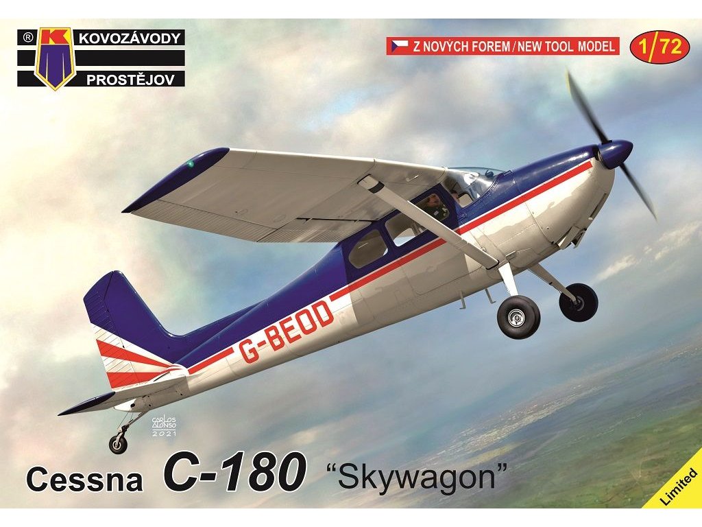 KOVOZÁVODY 1/72 Cessna U-180 Skywagon 3x camo