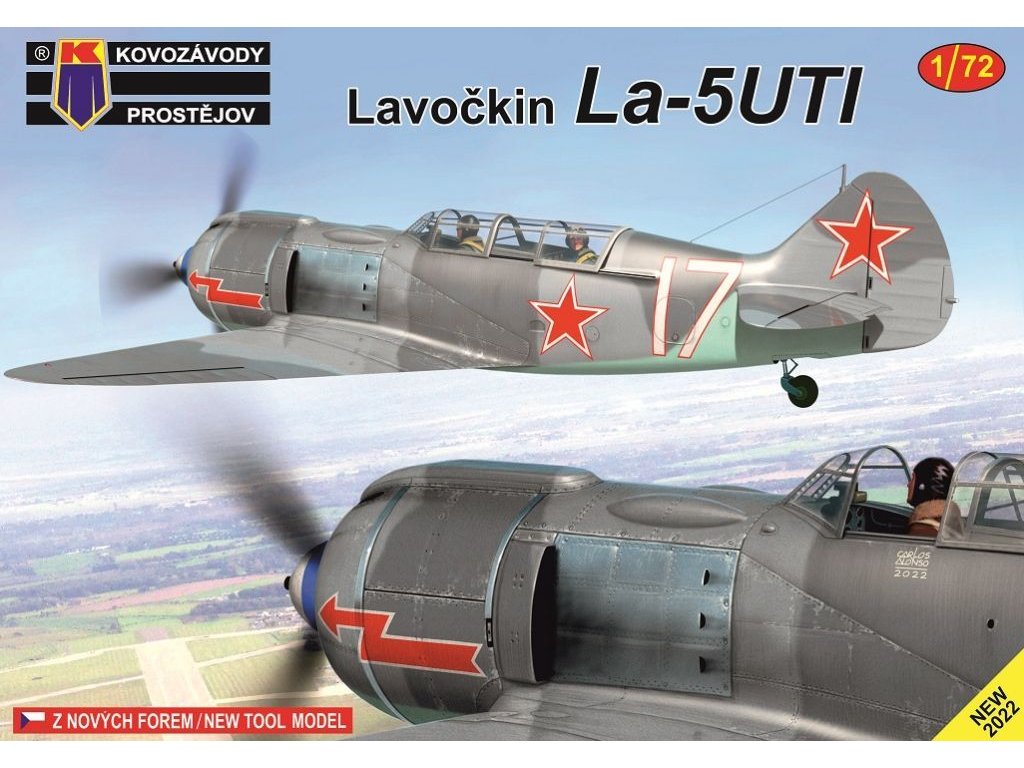 KOVOZÁVODY 1/72 Lavochkin La-5UTI