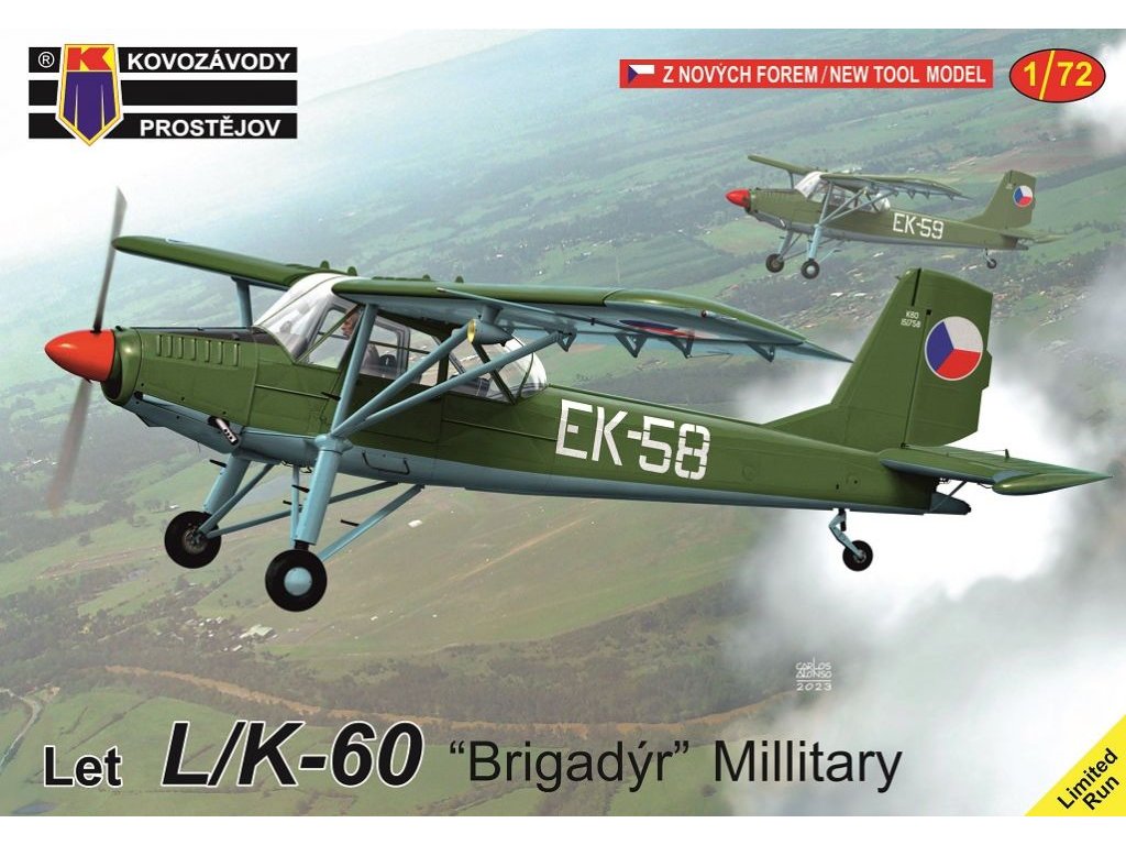 KOVOZÁVODY 1/72 Let L/K-60 Brigadyr Military