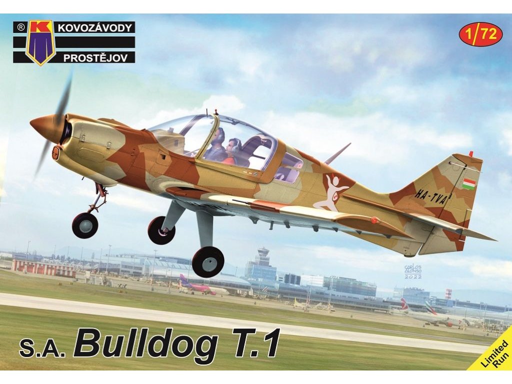 KOVOZÁVODY 1/72 S.A. Bulldog T.1