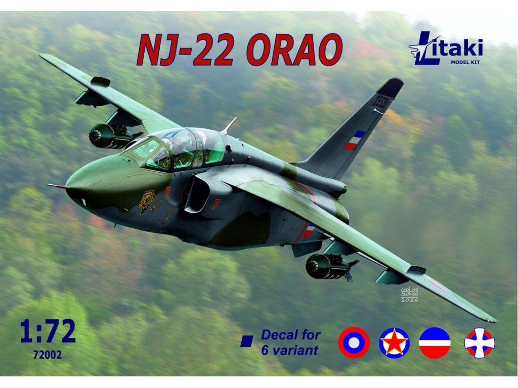 LITAKI 72002 1/72 NJ-22 Orao