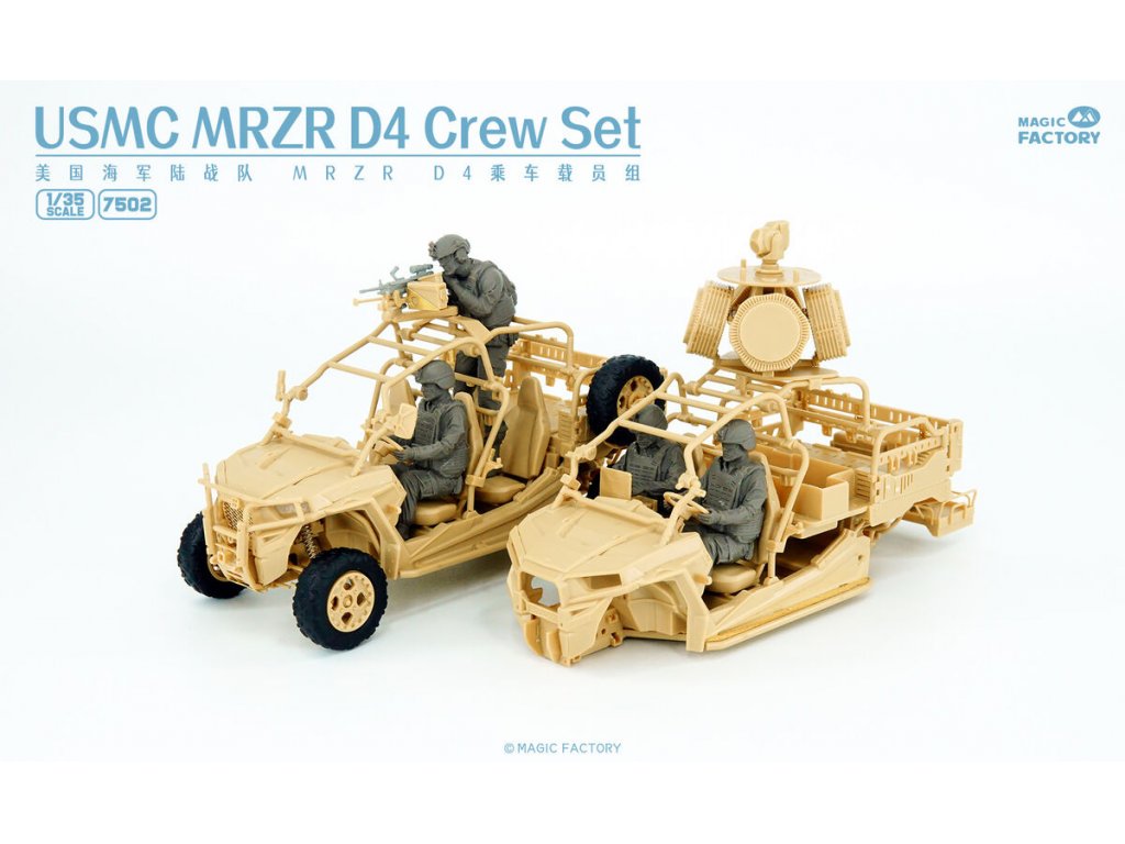 MAGIC FAC 7502 1/35 UMSC MRZR D4 Crew Set