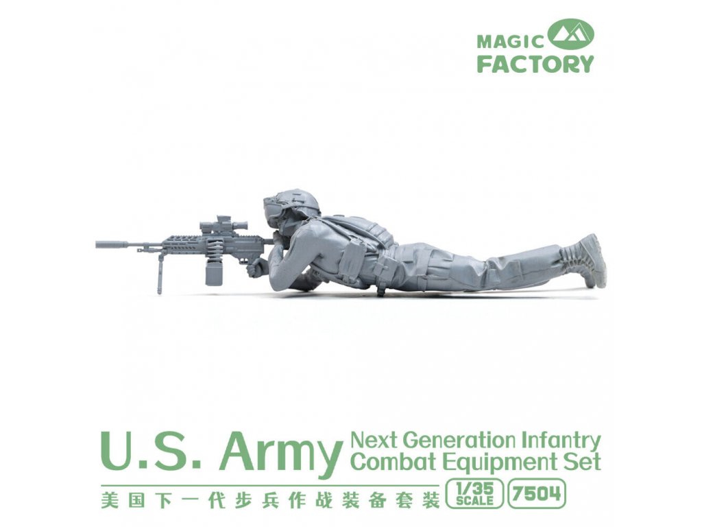 MAGIC FAC 7504 1/35 U.S. Army Next Generation Infantry Combat Equipment Set