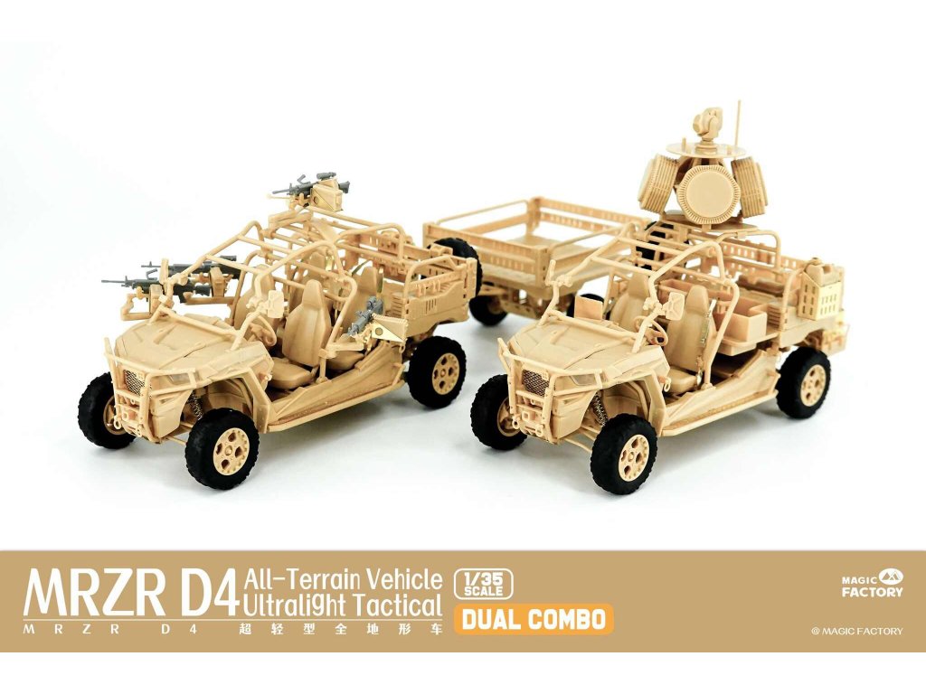 MAGIC FACTORY 1/35 MRZR D4 Ultralight Tactical All-Terrain Vehicle