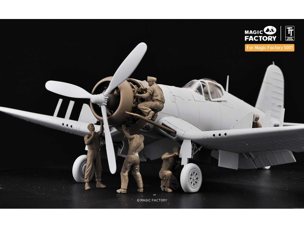 MAGIC FACTORY 1/48 Ground Service Crew Set