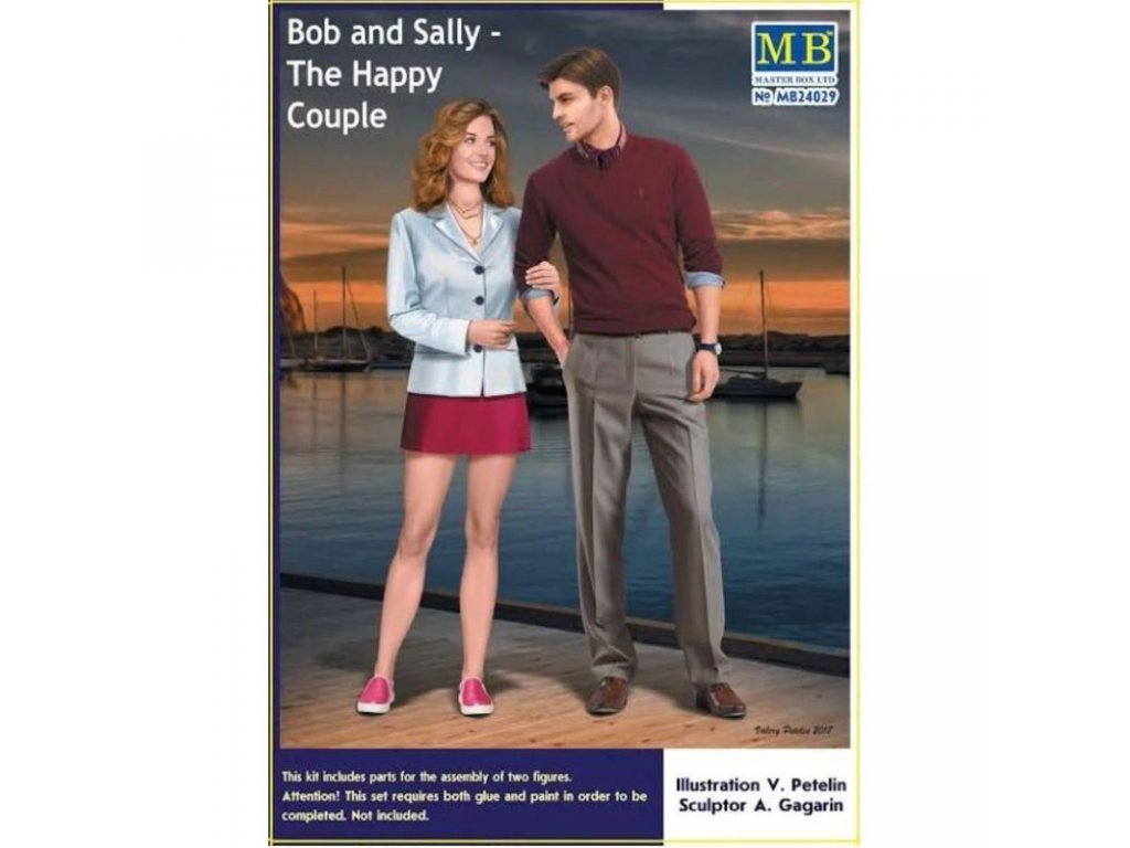 MASTERBOX 1/24 Bob and Sally The Happy Couple