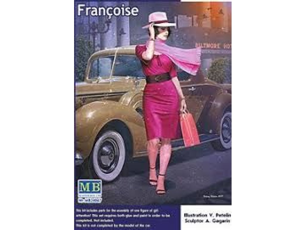 MASTERBOX 1/24 Francoise - Dangerous curves series